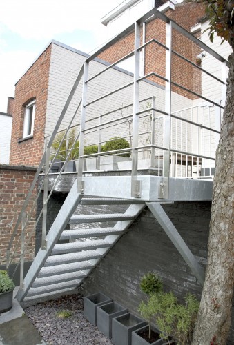 Functionele houten trap op maat