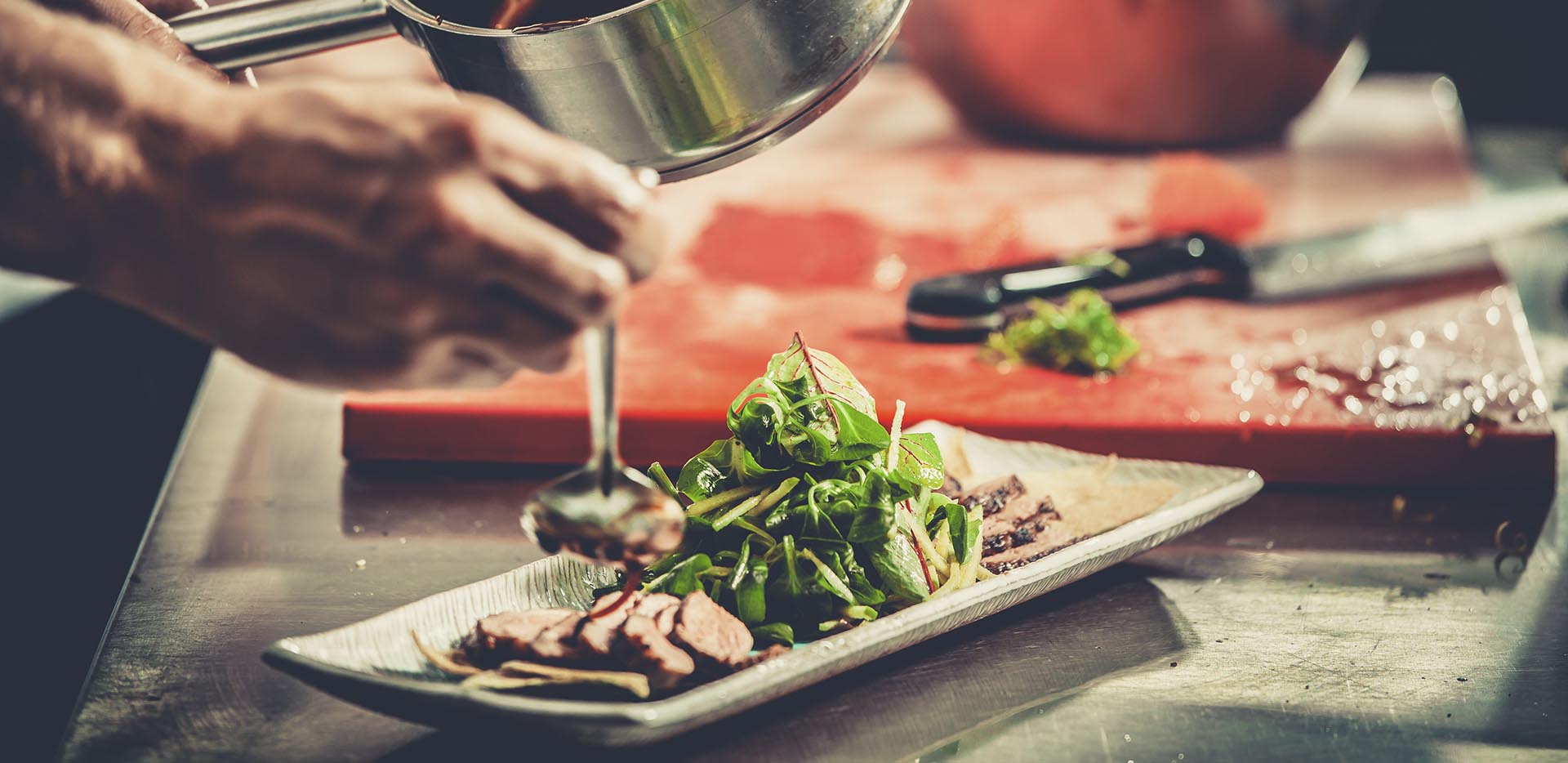 Stijlvolle horeca trap