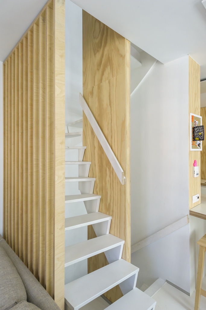 Escalier Z ouvert